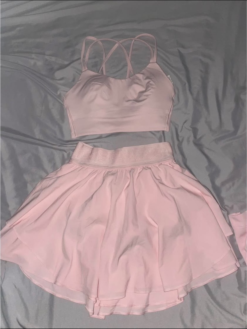 Lululemom strawberry milkshake set